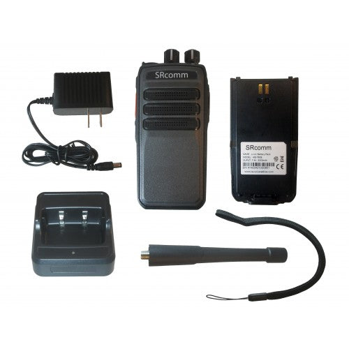 SRcomm SR-D1U 400-470MHz 256 channels 16 zone 4W digital/analog DMR portable radio
