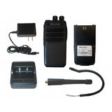 SRcommunications SR-D1U 400-470MHz 256 channels 16 zone 4W digital/analog DMR portable radio