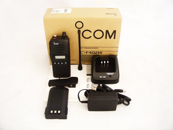 Icom IC-F4021T 01 DTC full keypad 4 watt 128 channels 400-470mhz portable radio